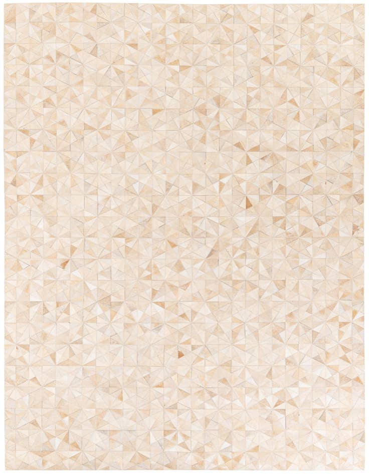 Detail image of 6' 9 x 9' 7 Cowhide Stocks Rug