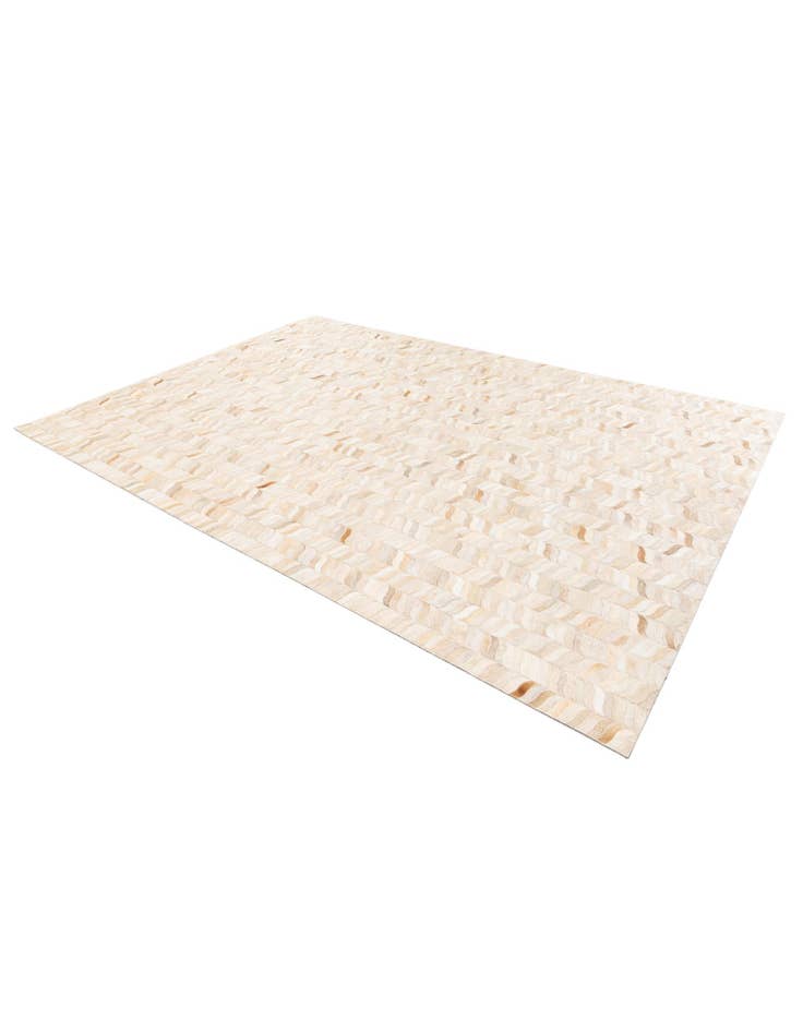 Detail image of 6' 8 x 9' 9 Cowhide Stocks Rug