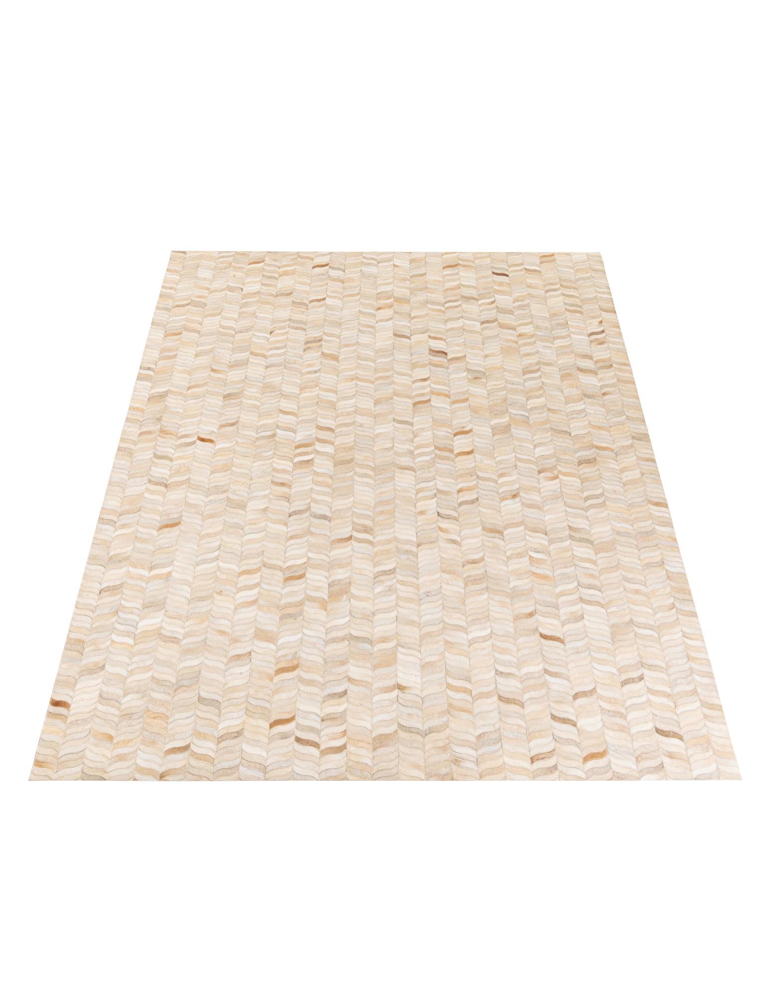 6' 8 x 9' 9 Cowhide Stocks Rug