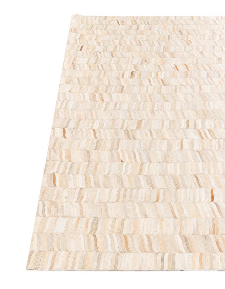 Detail image of 6' 8 x 9' 9 Cowhide Stocks Rug