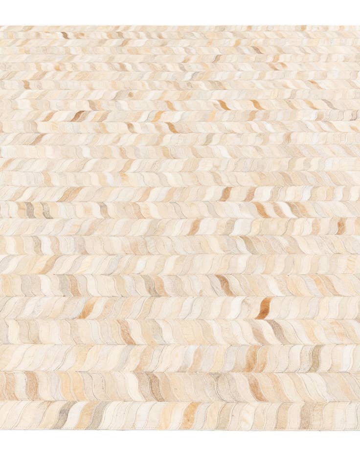 Detail image of 6' 8 x 9' 9 Cowhide Stocks Rug