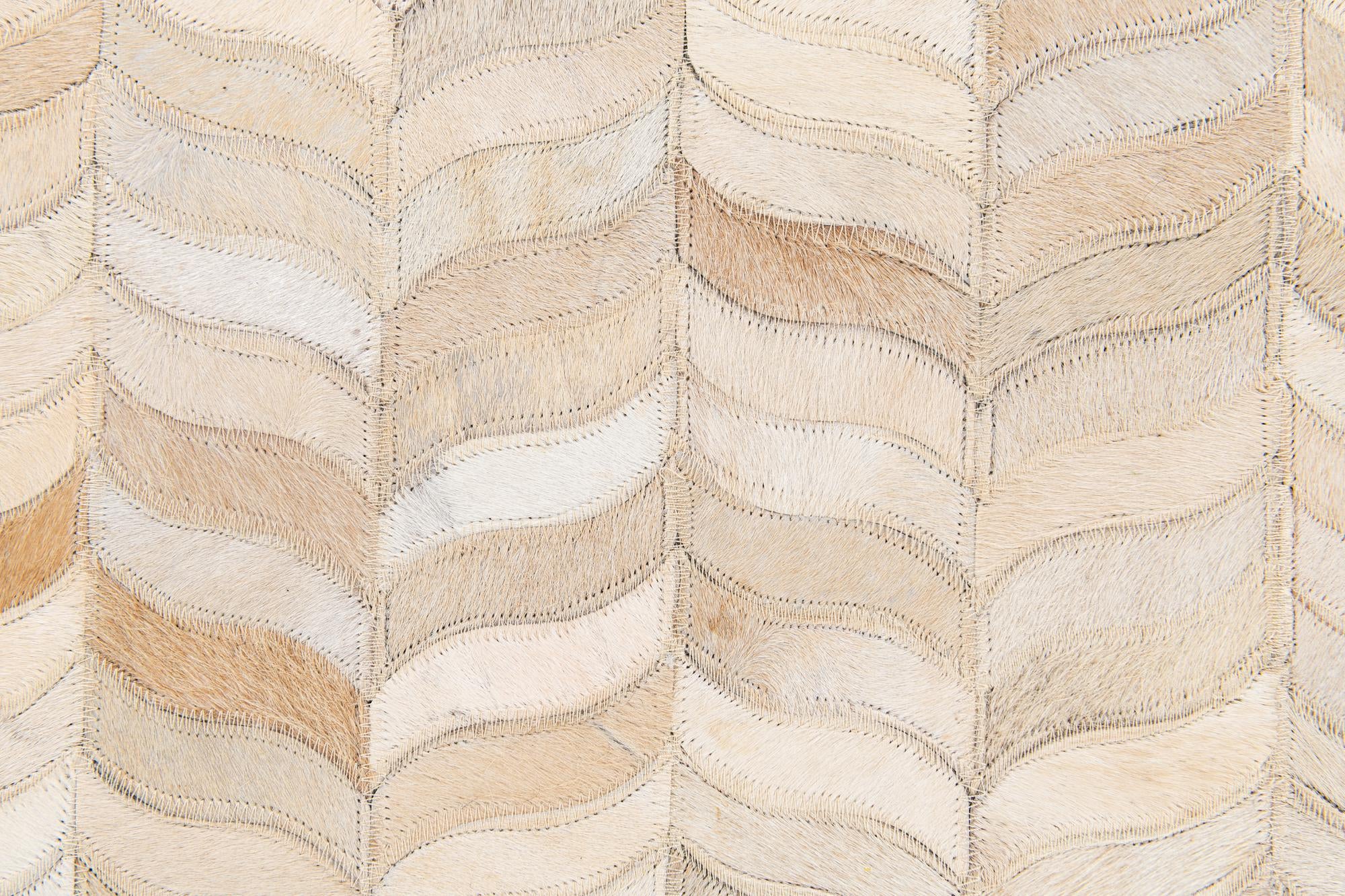 6' 8 x 9' 9 Cowhide Stocks Rug
