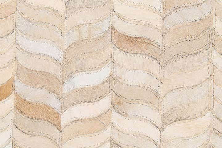 6' 8 x 9' 9 Cowhide Stocks Rug