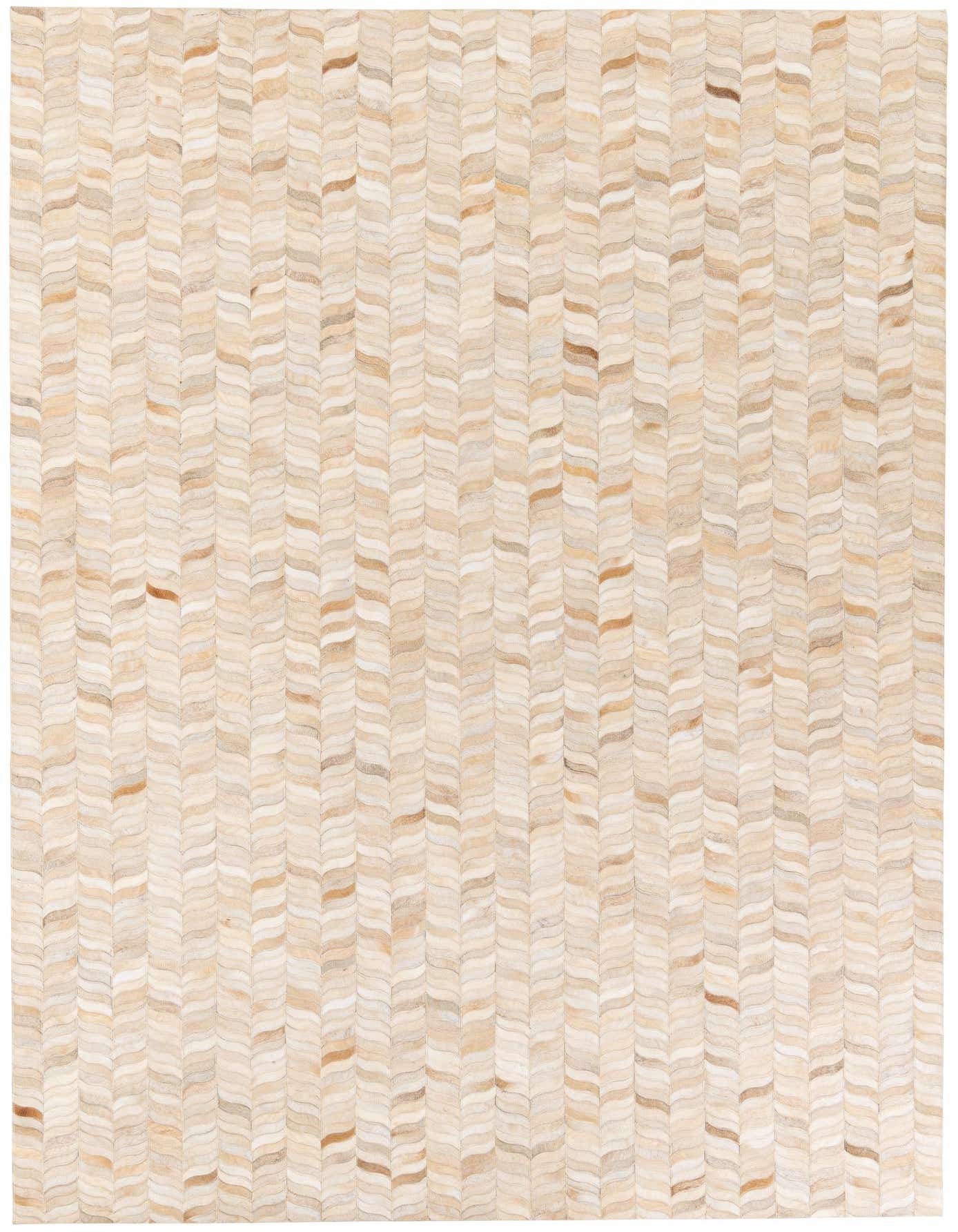 6' 8 x 9' 9 Cowhide Stocks Rug