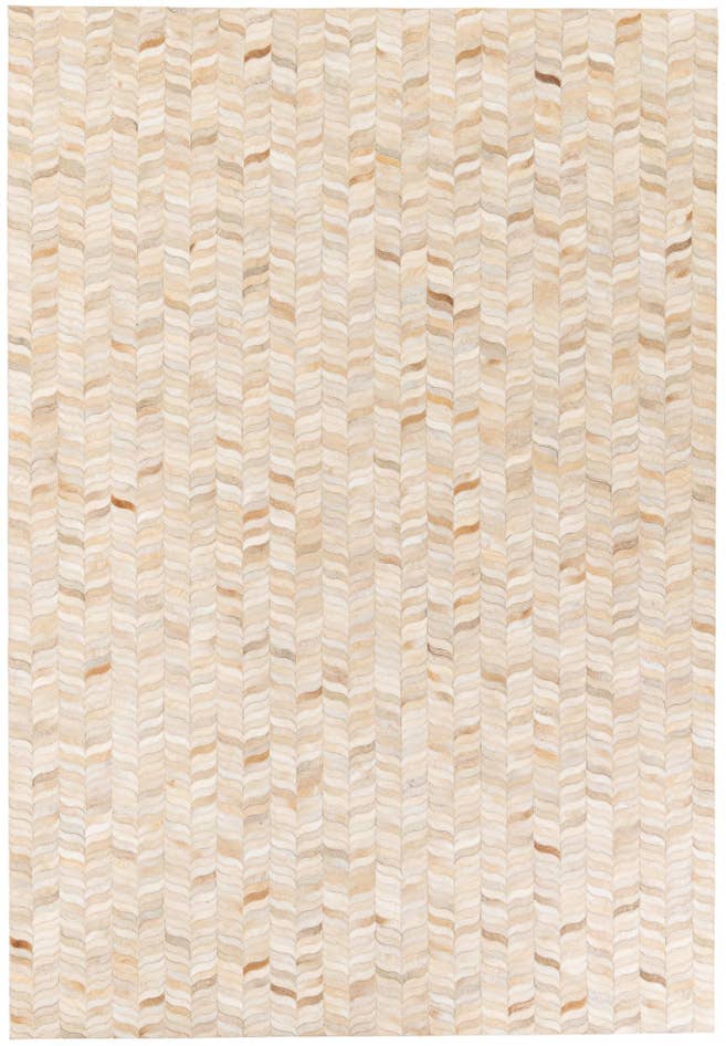 Detail image of 6' 8 x 9' 9 Cowhide Stocks Rug