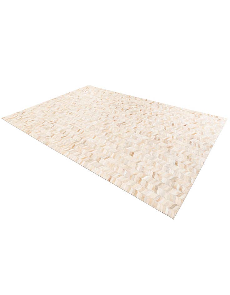 Detail image of 6' 8 x 9' 9 Cowhide Stocks Rug