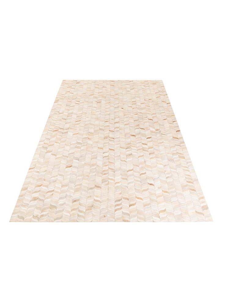 Detail image of 6' 8 x 9' 9 Cowhide Stocks Rug