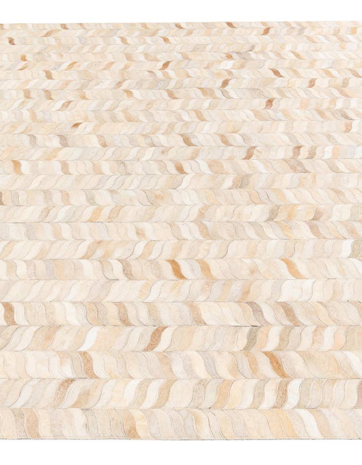 Detail image of 6' 8 x 9' 9 Cowhide Stocks Rug