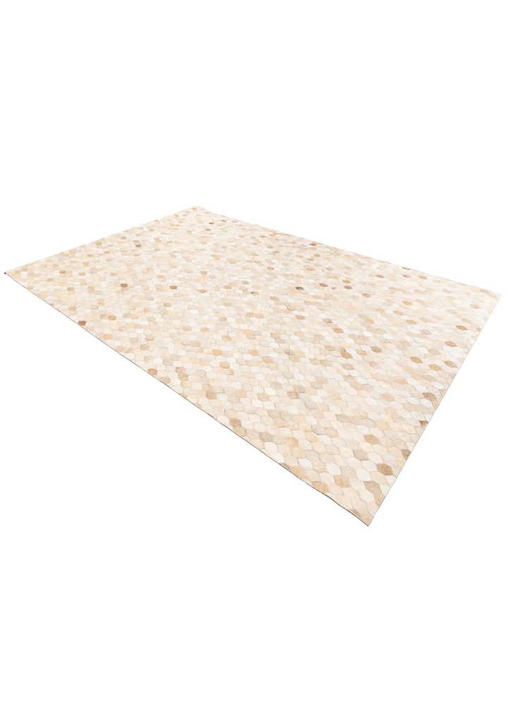6' 8 x 10' Cowhide Stocks Rug