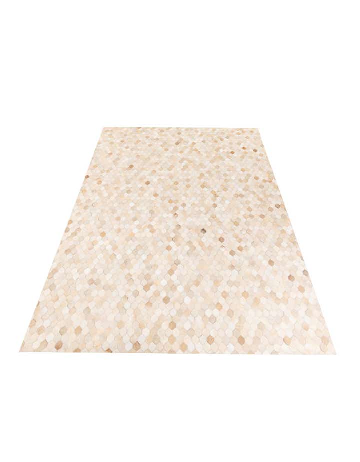 6' 8 x 10' Cowhide Stocks Rug