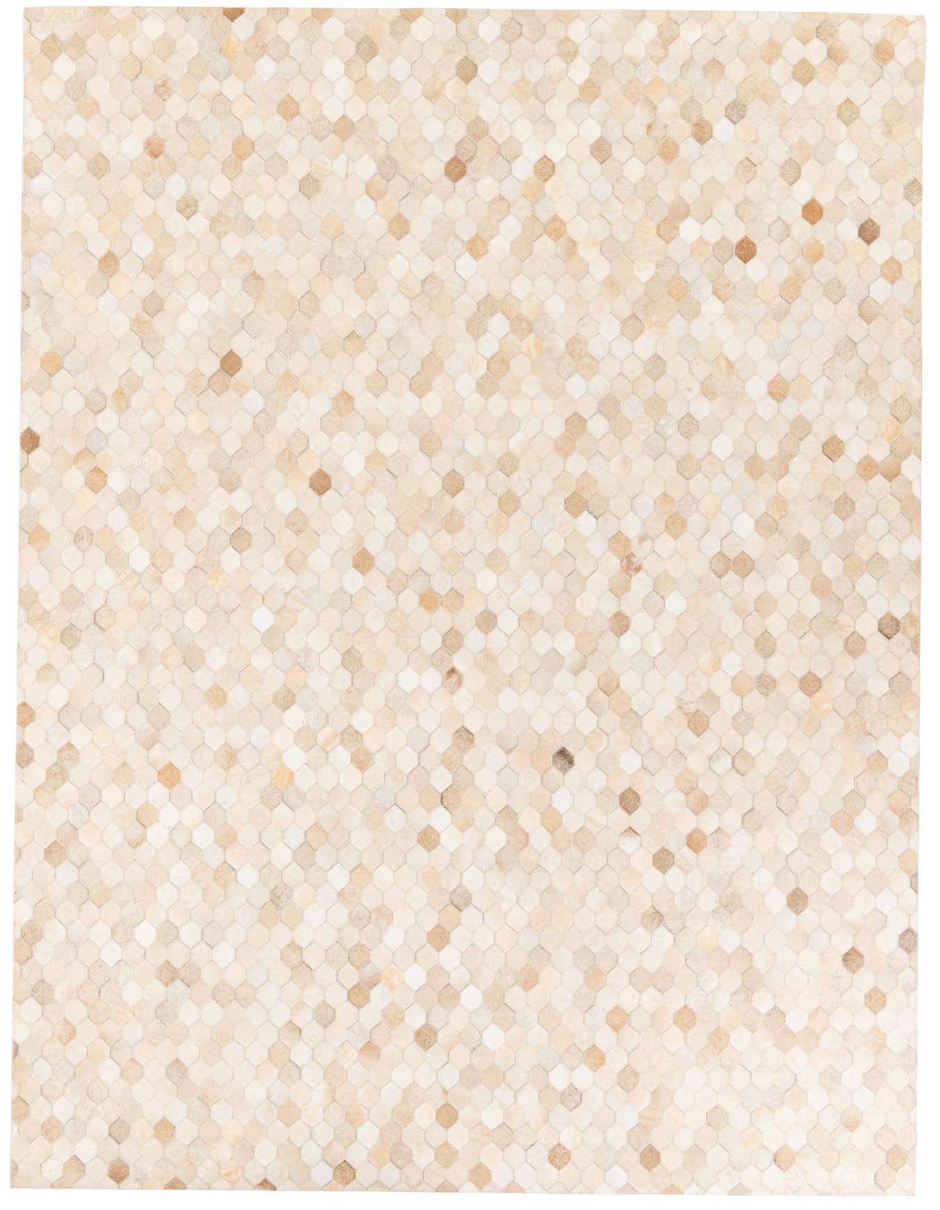 6' 8 x 10' Cowhide Stocks Rug