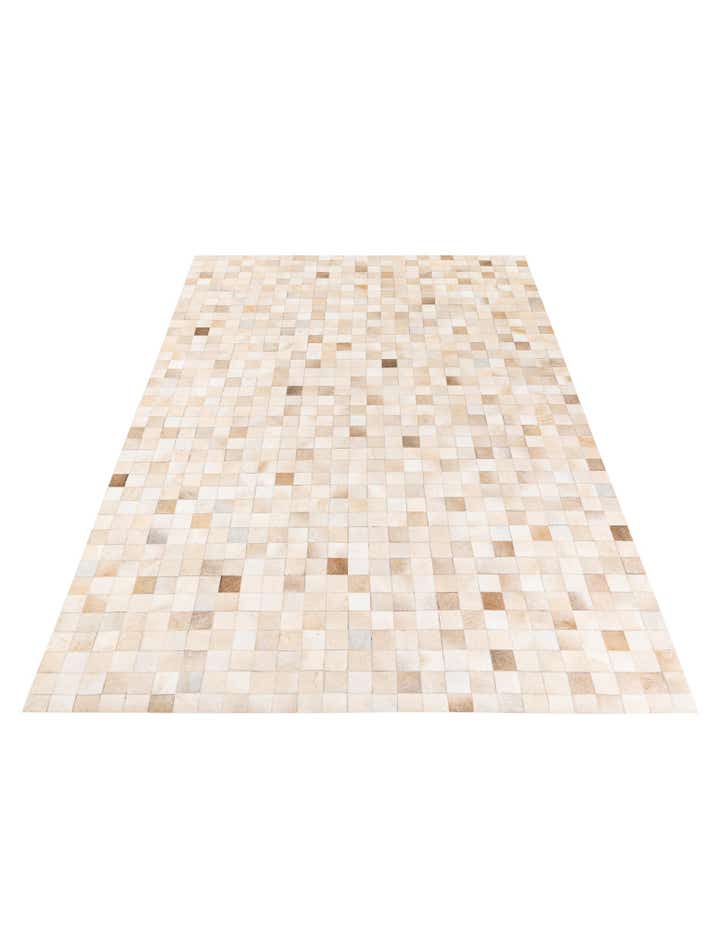 6' 8 x 9' 9 Cowhide Stocks Rug