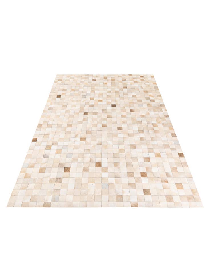 Detail image of 6' 8 x 9' 9 Cowhide Stocks Rug