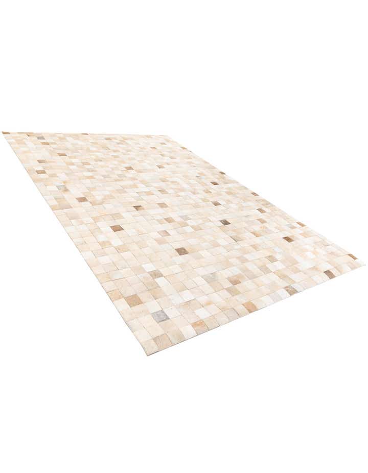 6' 8 x 9' 11 Cowhide Stocks Rug