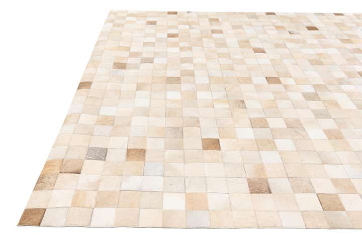 6' 8 x 9' 11 Cowhide Stocks Rug