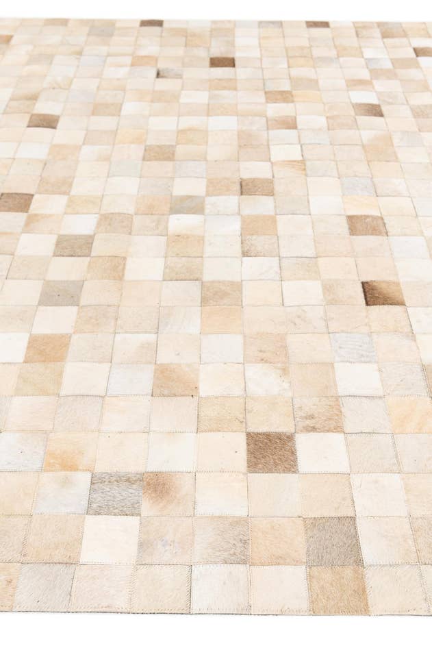 Detail image of 6' 8 x 9' 11 Cowhide Stocks Rug
