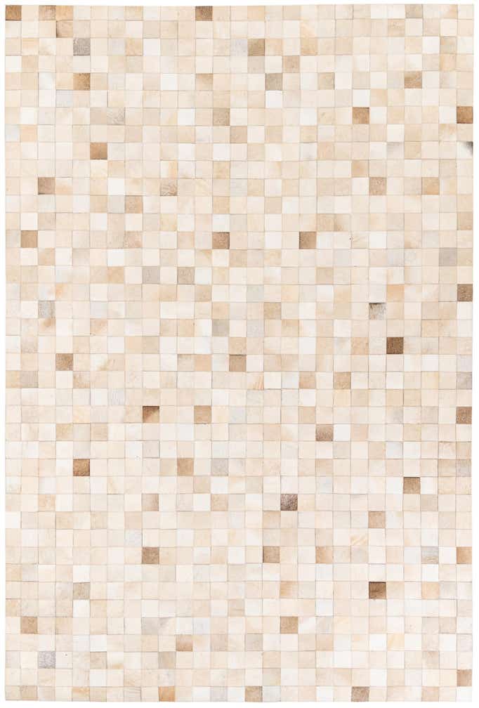 6' 8 x 9' 11 Cowhide Stocks Rug