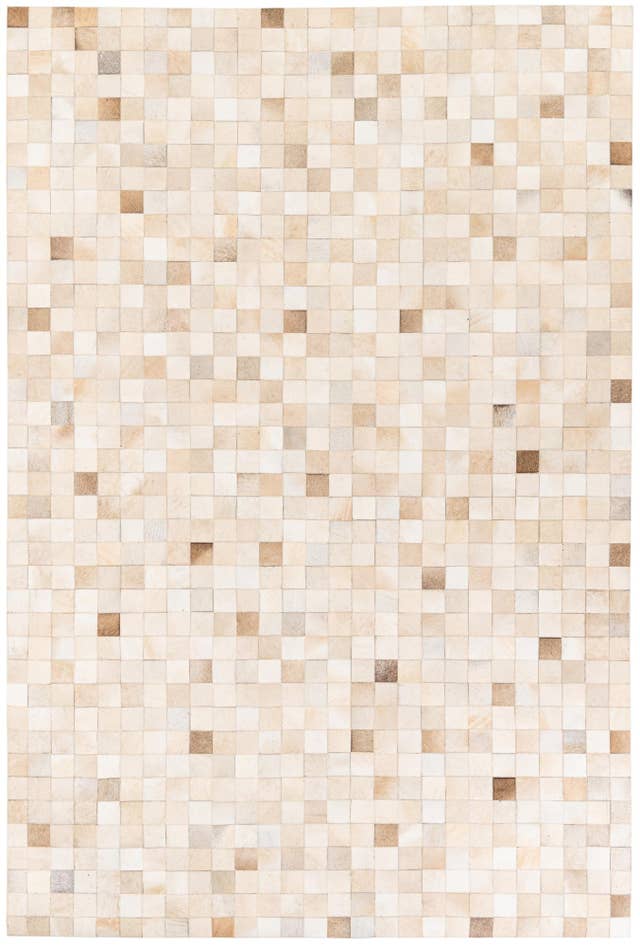 Detail image of 6' 8 x 9' 11 Cowhide Stocks Rug