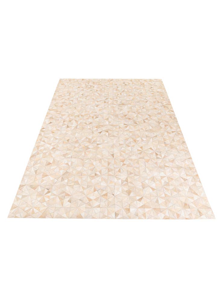 Detail image of 6' 9 x 9' 8 Cowhide Stocks Rug