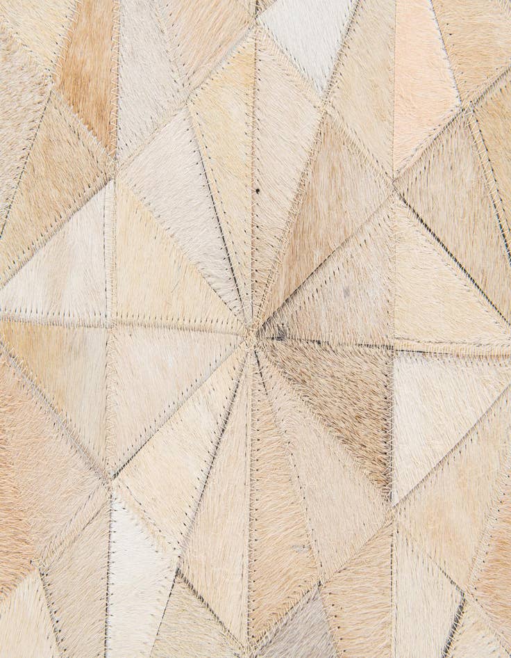 Detail image of 6' 9 x 9' 8 Cowhide Stocks Rug