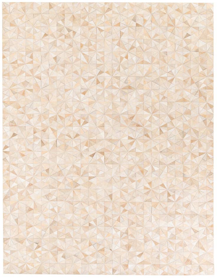 Detail image of 6' 9 x 9' 8 Cowhide Stocks Rug