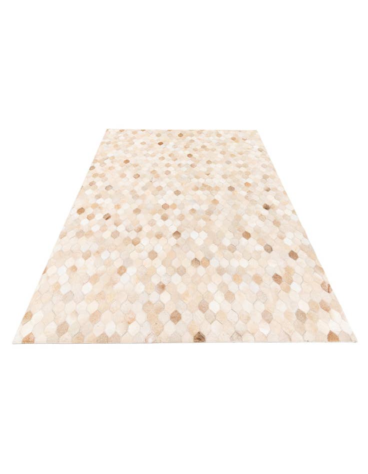 Detail image of 4' 8 x 6' 8 Cowhide Stocks Rug