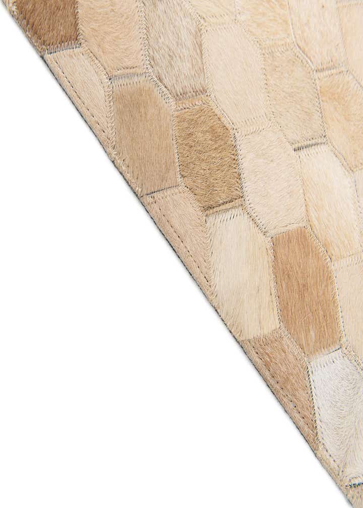 4' 6 x 6' 7 Cowhide Stocks Rug