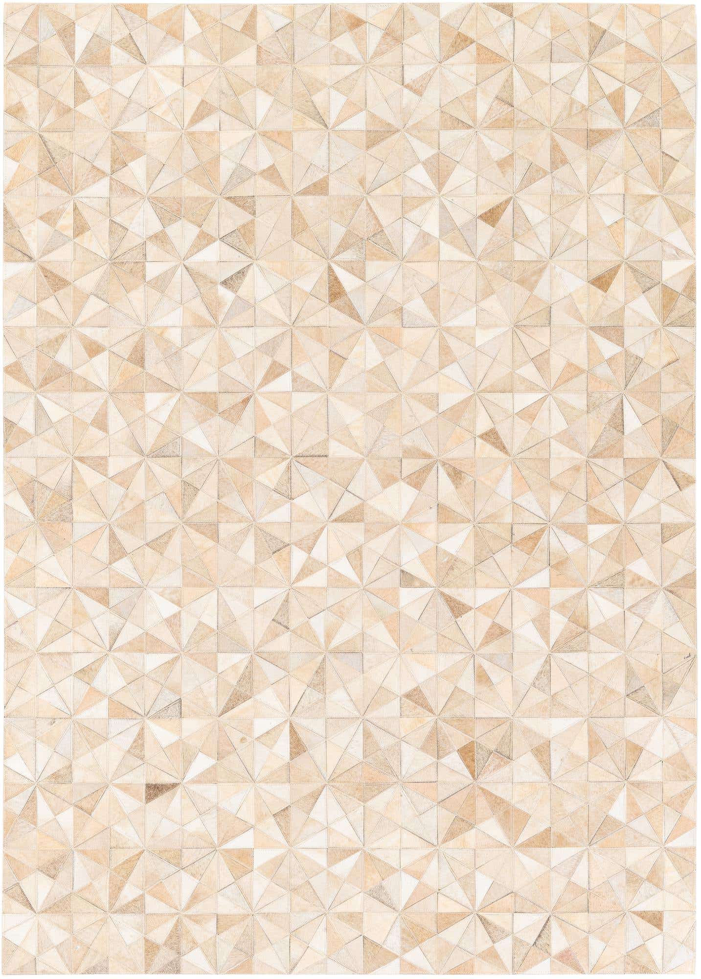 4' 8 x 6' 7 Cowhide Stocks Rug