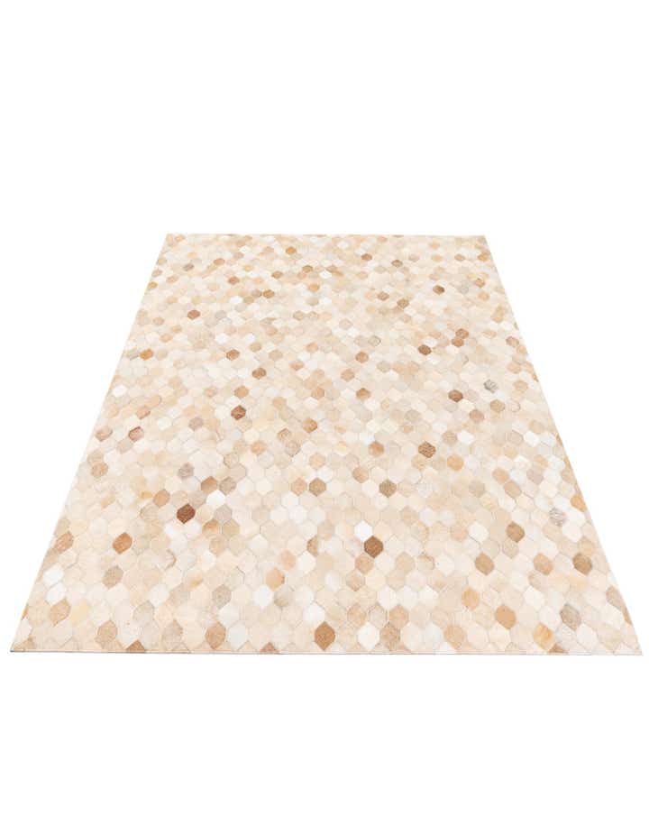 4' 9 x 6' 8 Cowhide Stocks Rug