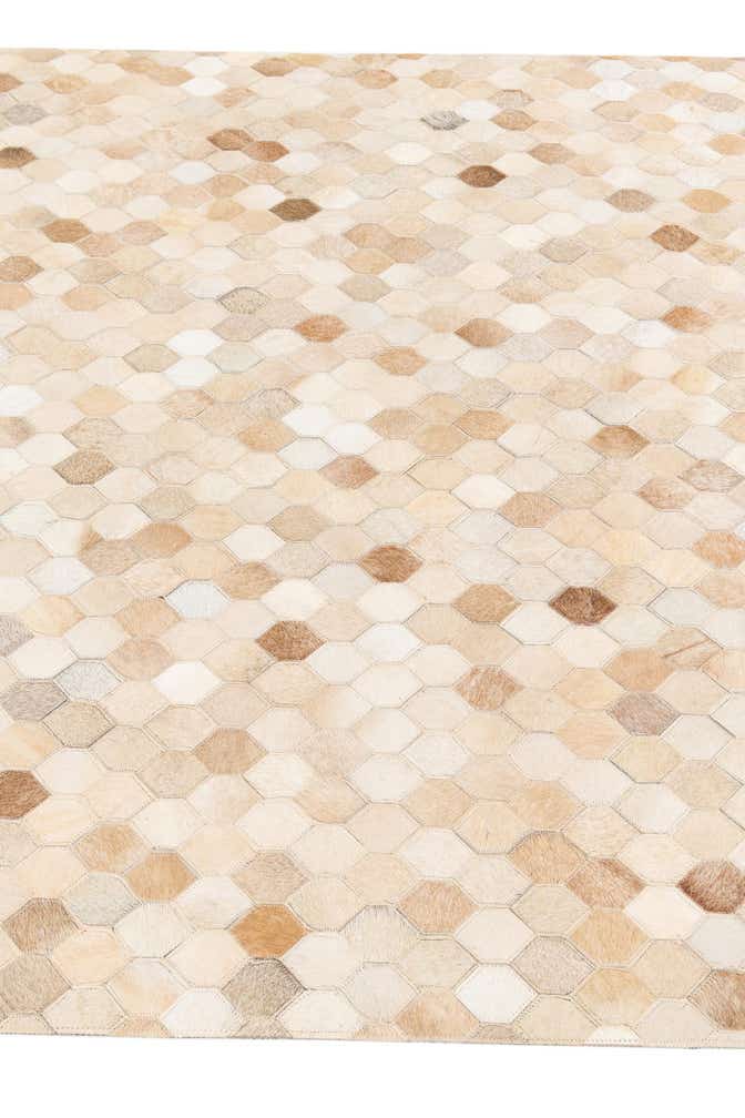 4' 9 x 6' 8 Cowhide Stocks Rug