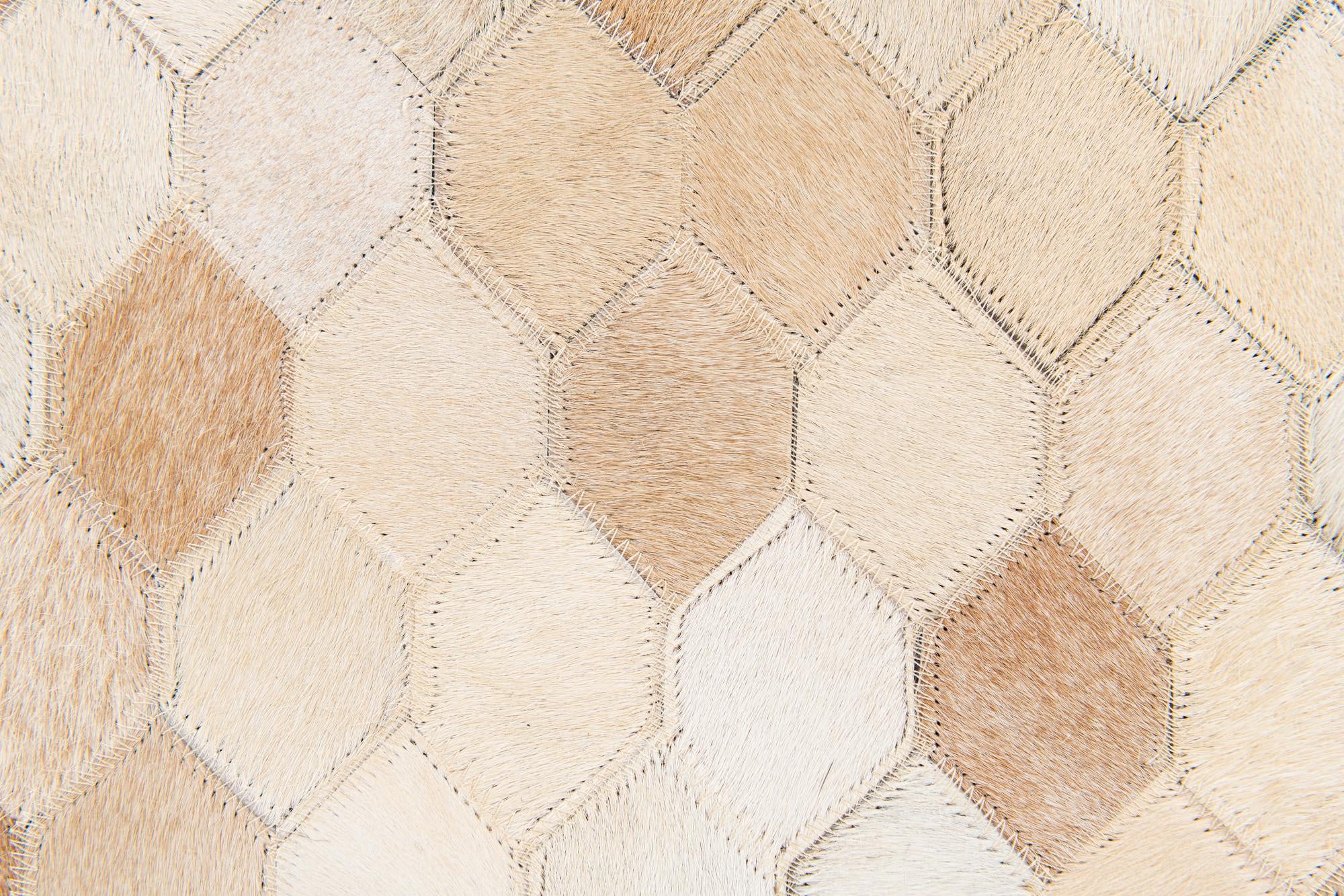 4' 9 x 6' 8 Cowhide Stocks Rug