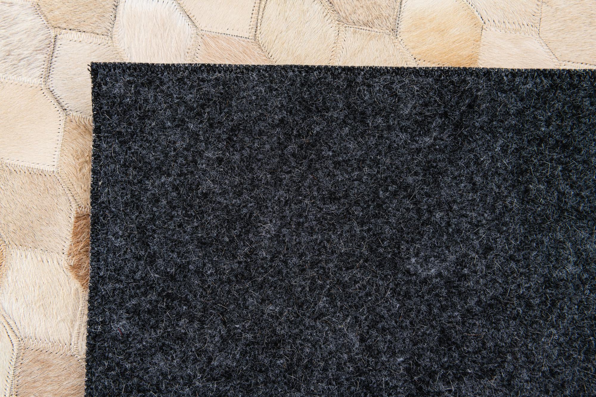 4' 9 x 6' 8 Cowhide Stocks Rug