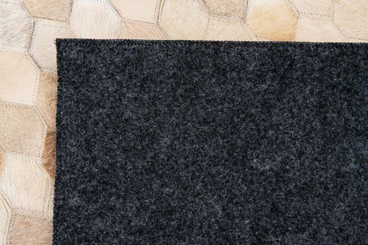 4' 9 x 6' 8 Cowhide Stocks Rug