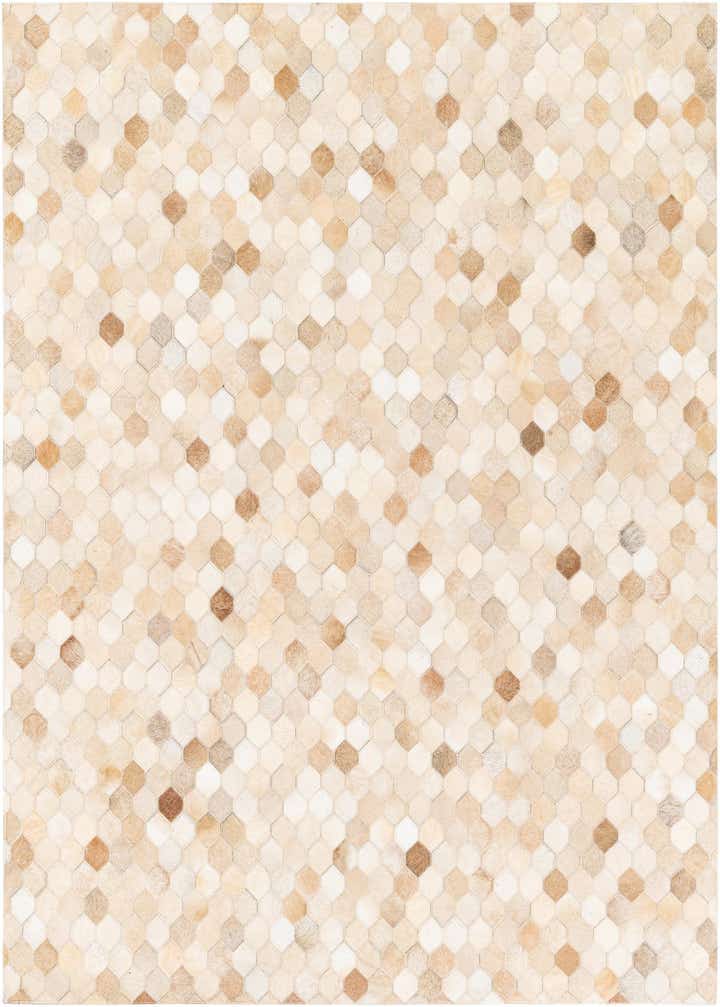 4' 9 x 6' 8 Cowhide Stocks Rug