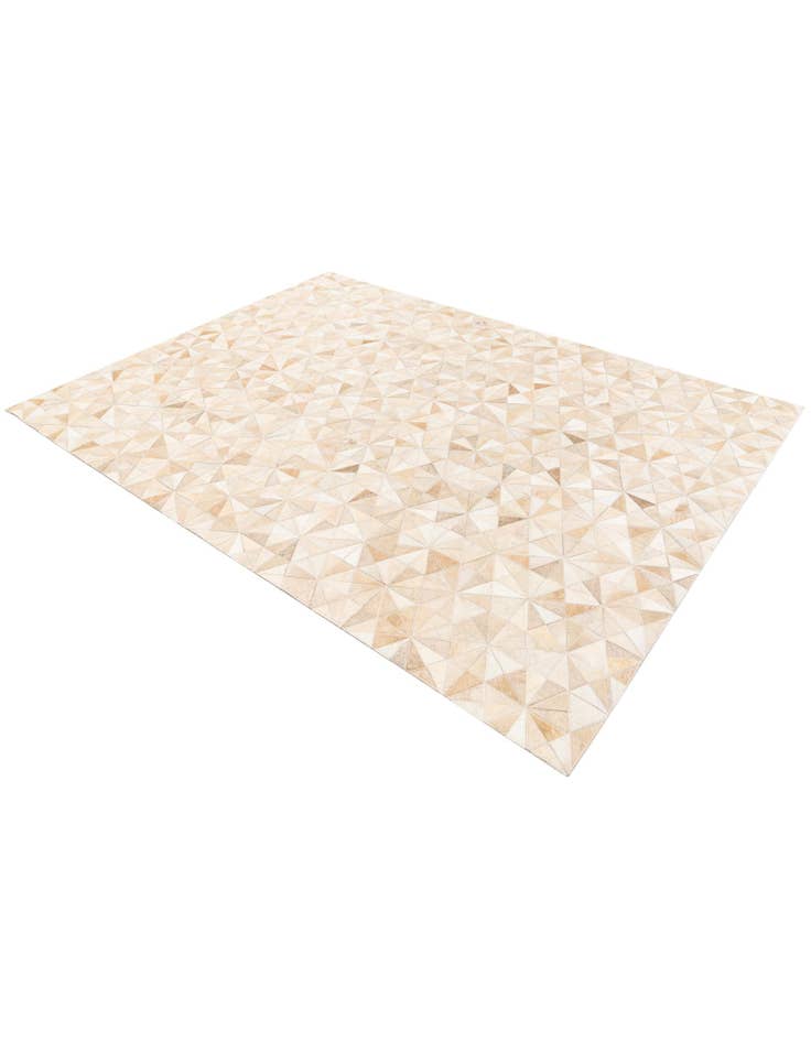 Detail image of 4' 9 x 6' 6 Cowhide Stocks Rug