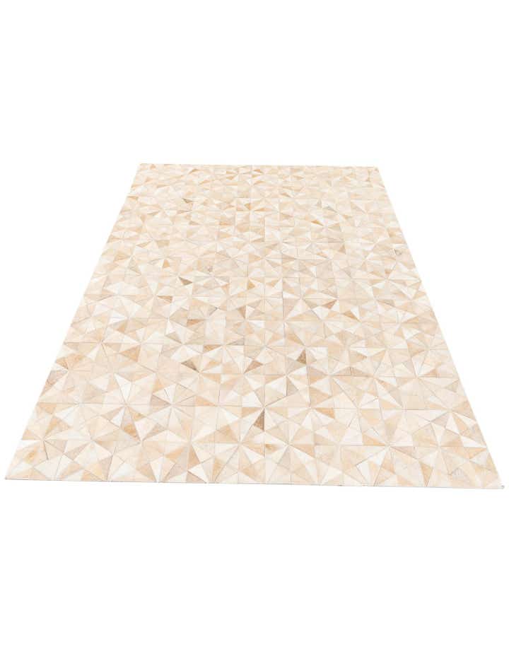 4' 9 x 6' 6 Cowhide Stocks Rug