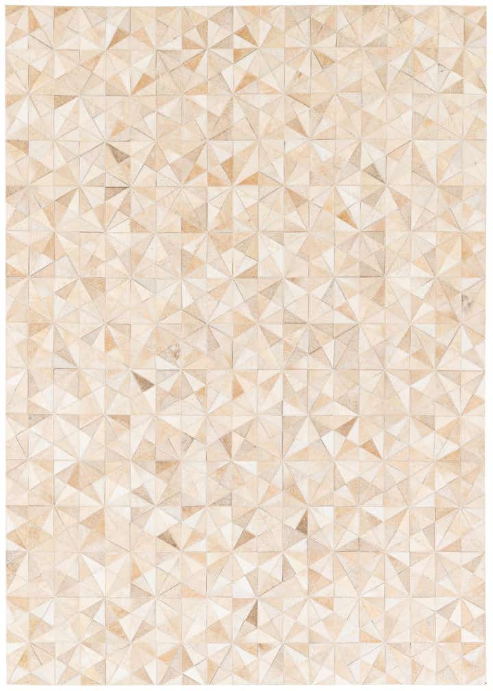 4' 9 x 6' 6 Cowhide Stocks Rug