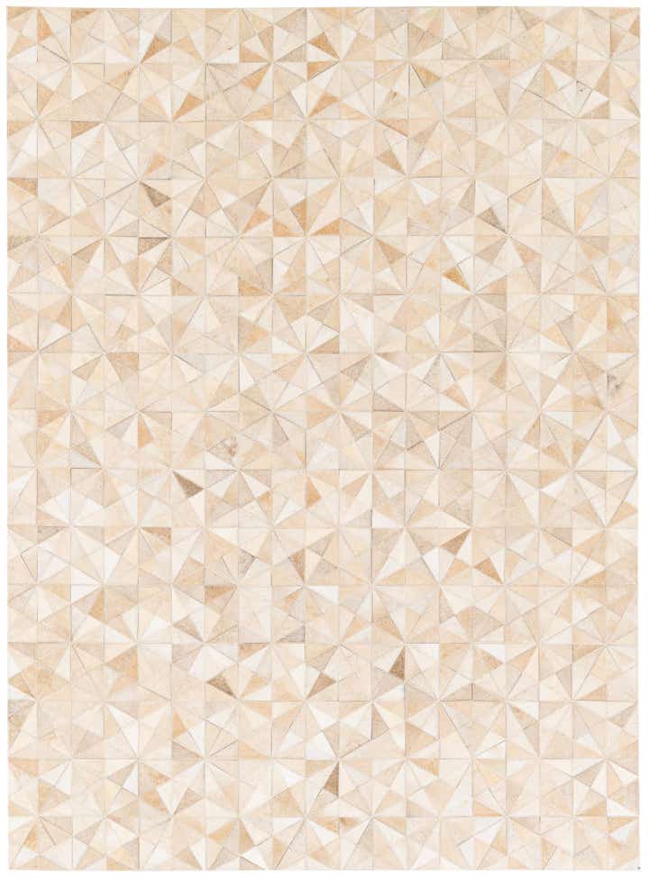 4' 9 x 6' 6 Cowhide Stocks Rug