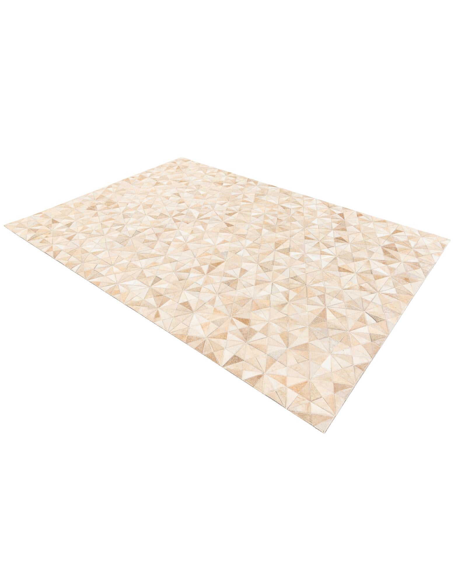 4' 9 x 6' 8 Cowhide Stocks Rug