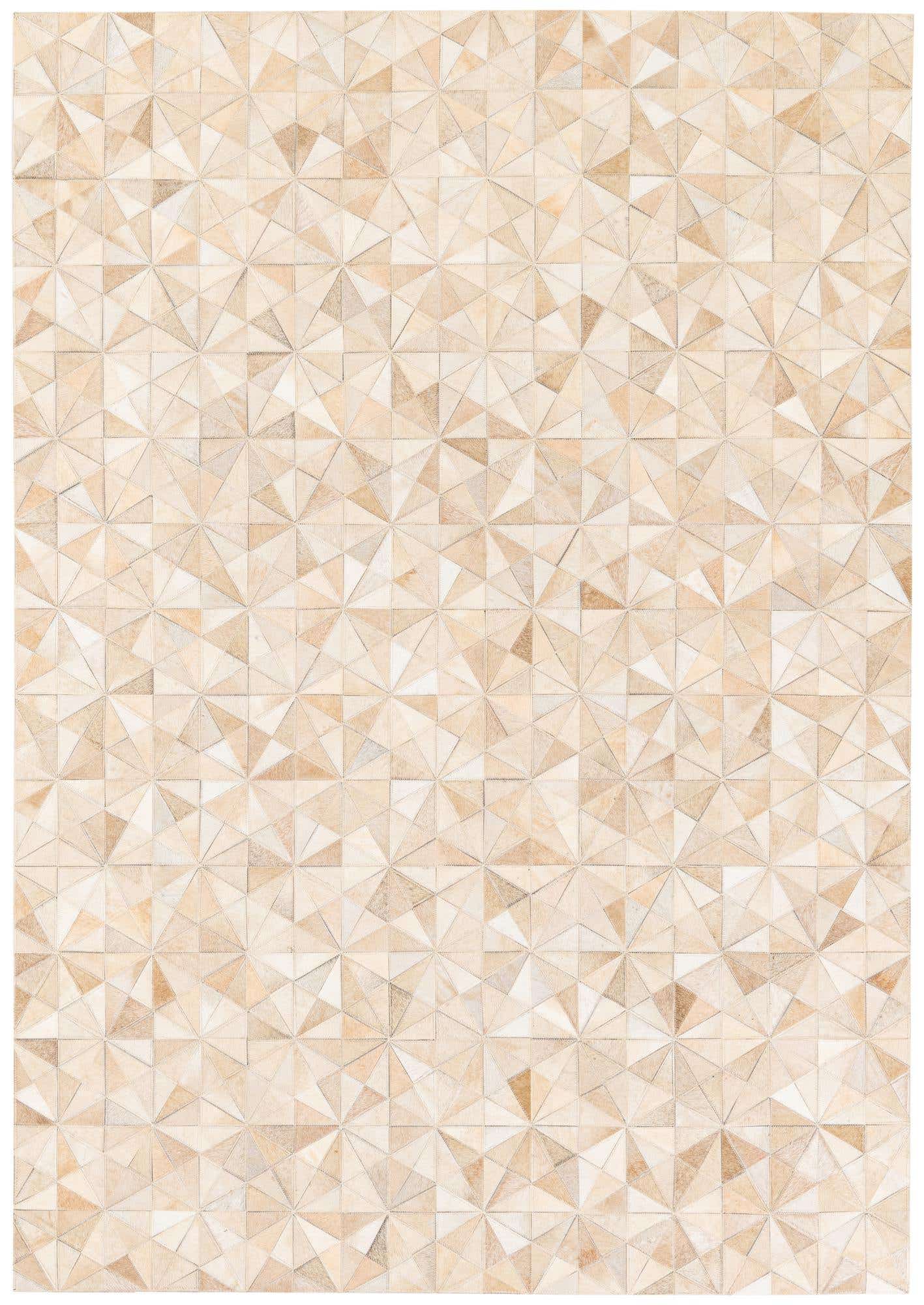 4' 9 x 6' 8 Cowhide Stocks Rug