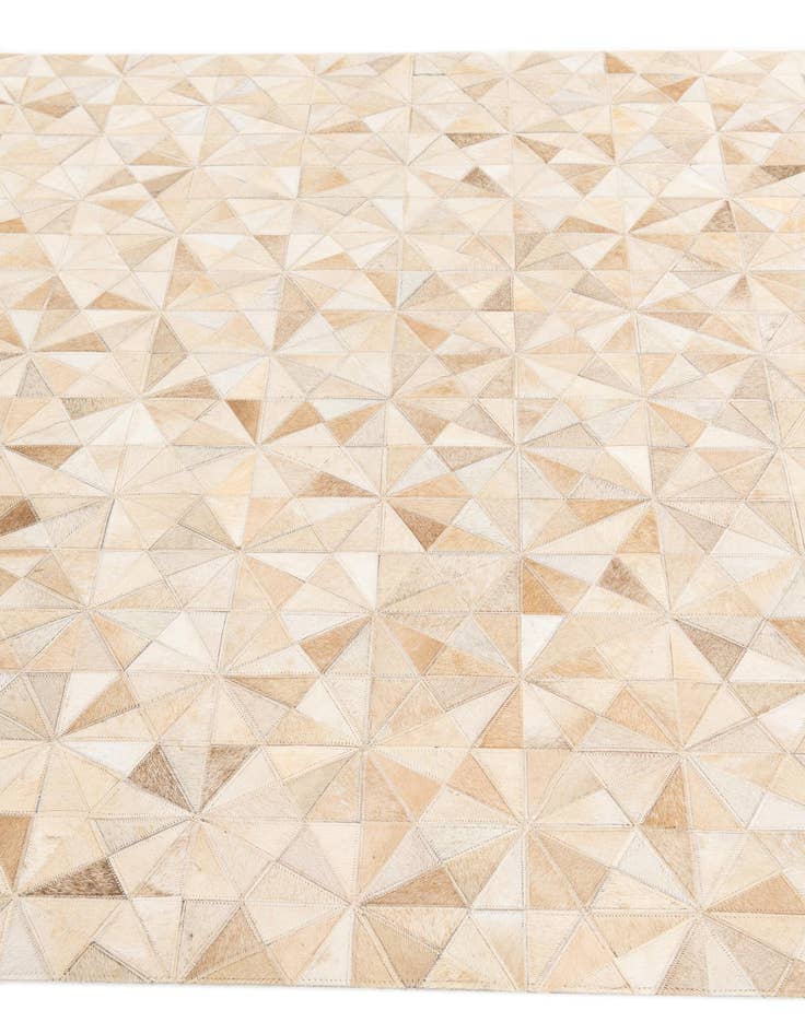 Detail image of 4' 8 x 6' 5 Cowhide Stocks Rug