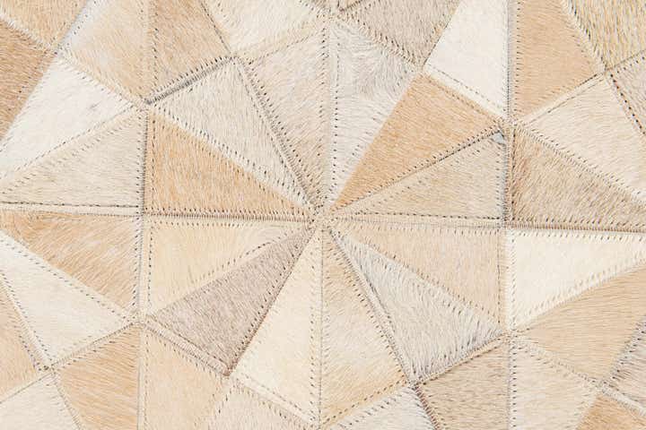 4' 8 x 6' 5 Cowhide Stocks Rug