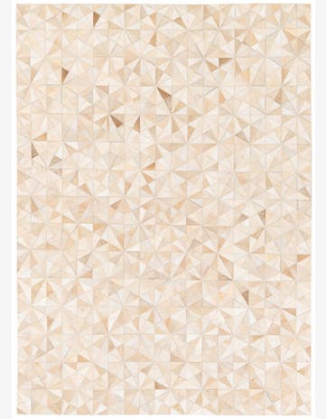 4' 8 x 6' 5 Cowhide Stocks Rug