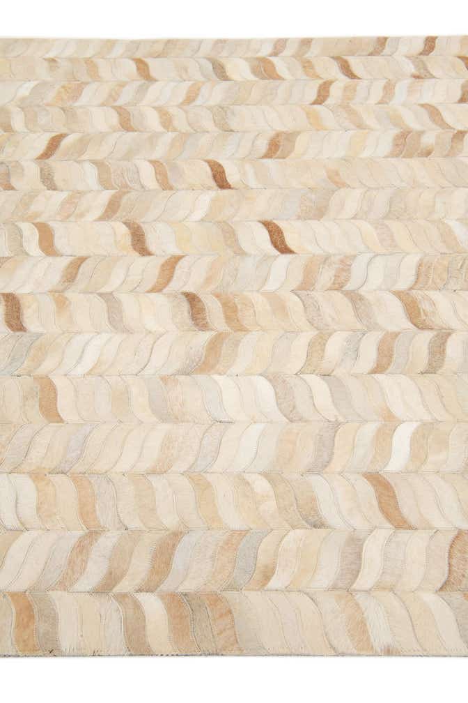 3' 11 x 5' 10 Cowhide Stocks Rug