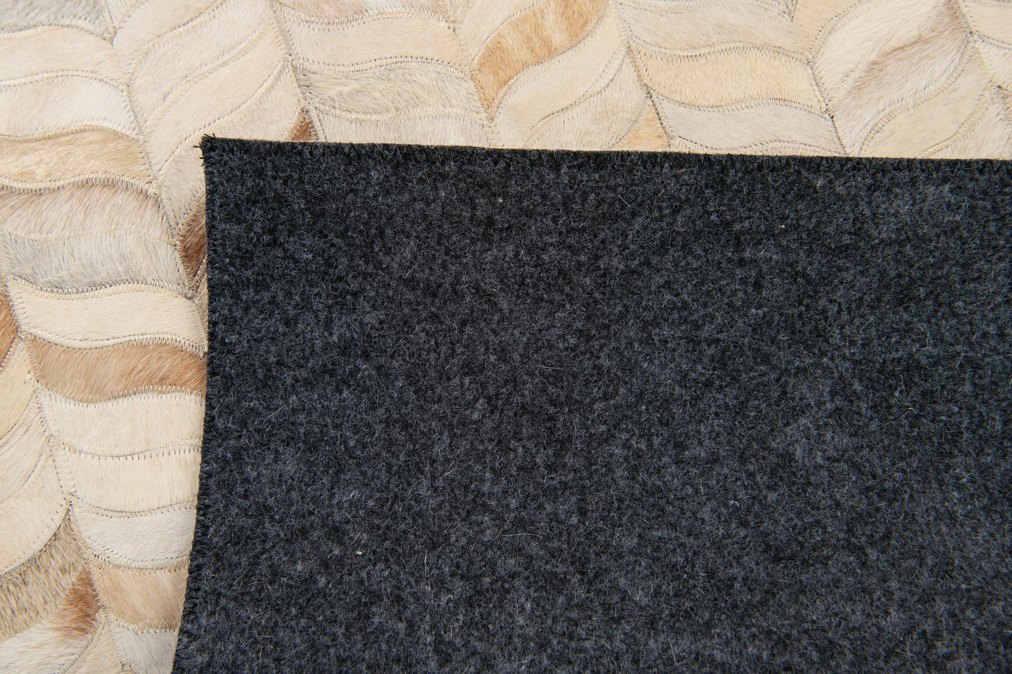 3' 11 x 5' 10 Cowhide Stocks Rug