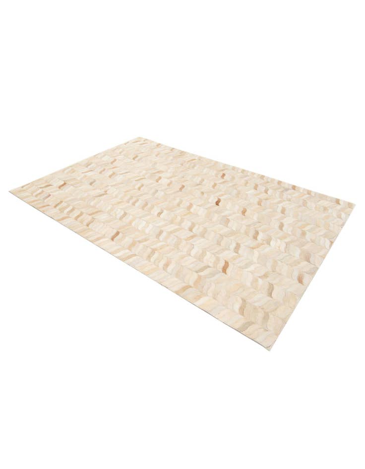 Detail image of 4' x 5' 11 Cowhide Stocks Rug