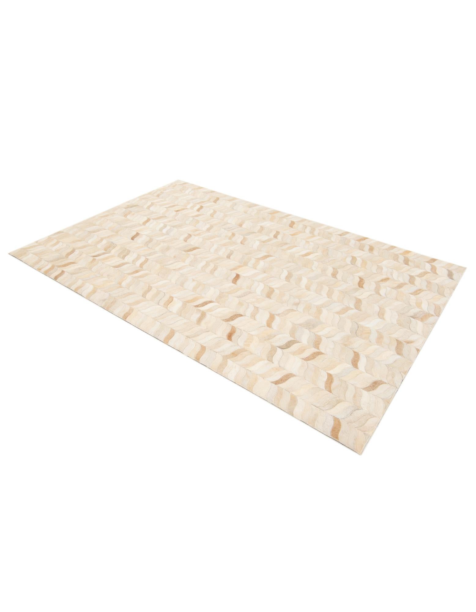 3' 11 x 6' Cowhide Stocks Rug