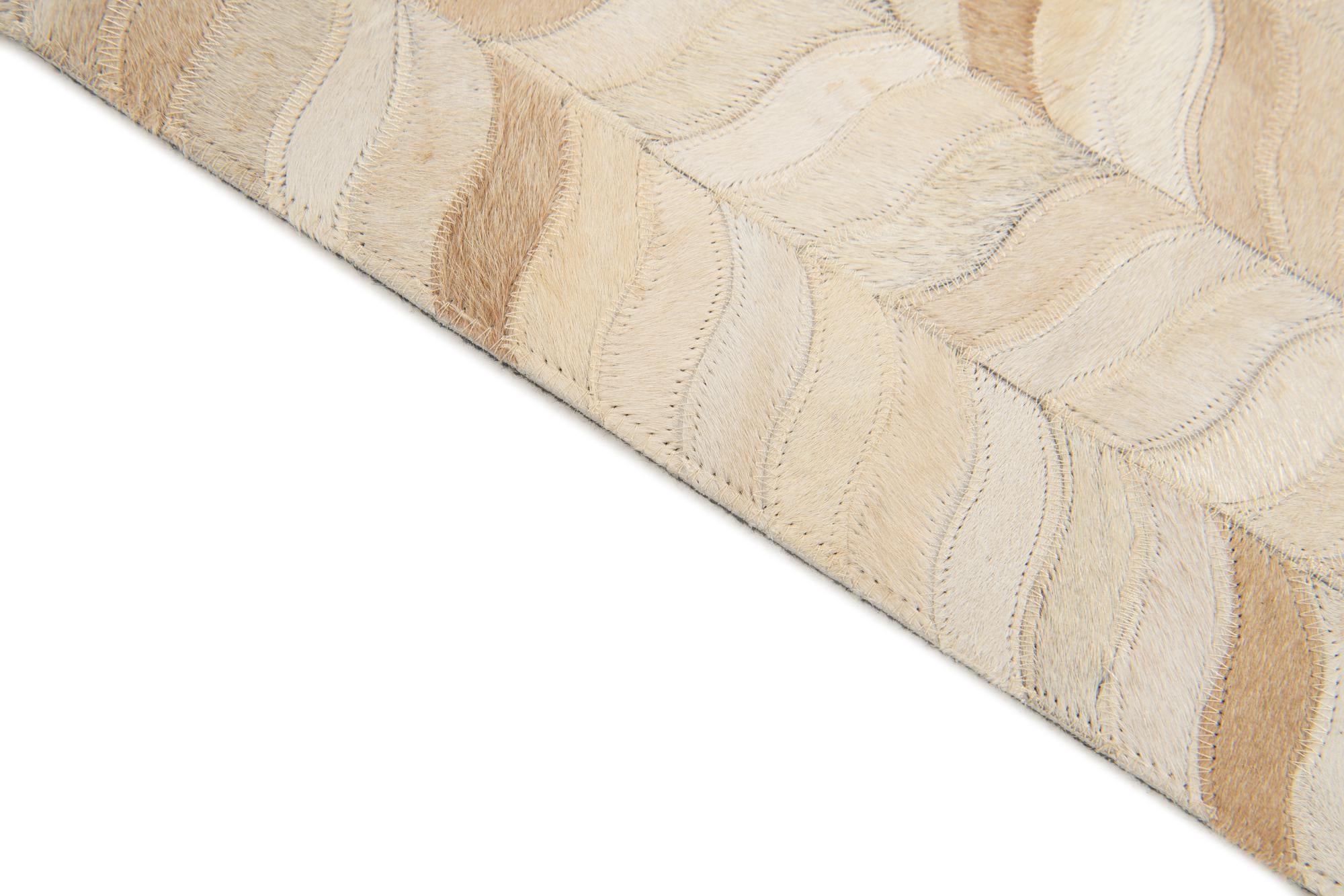 3' 11 x 6' Cowhide Stocks Rug