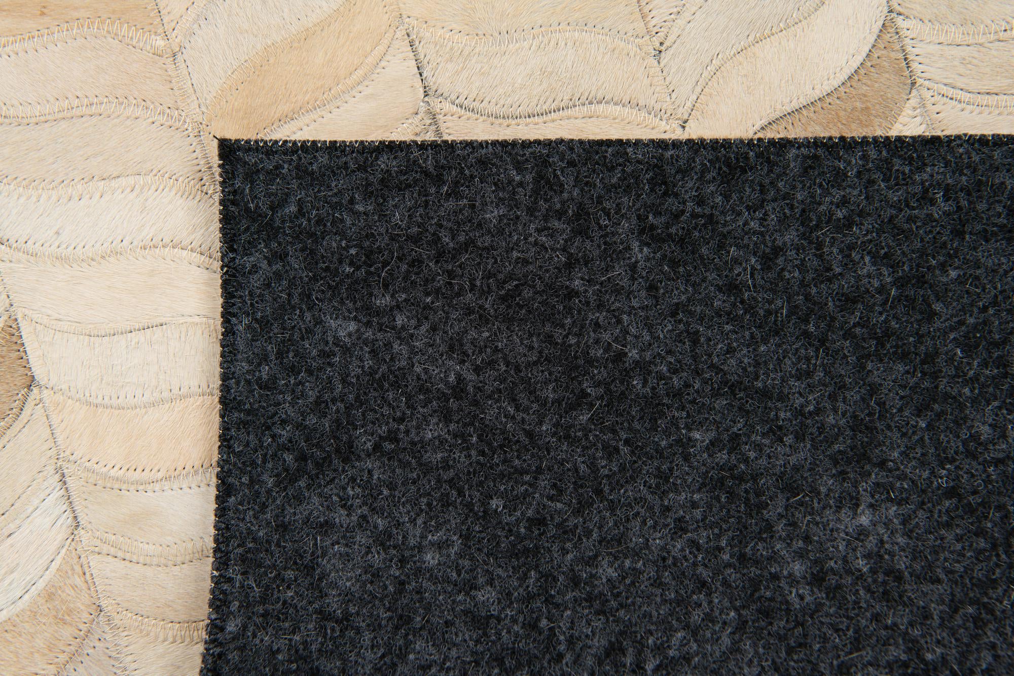 3' 11 x 6' Cowhide Stocks Rug