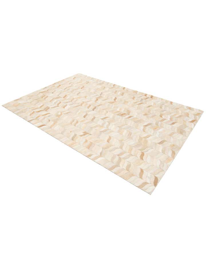 3' 11 x 5' 10 Cowhide Stocks Rug